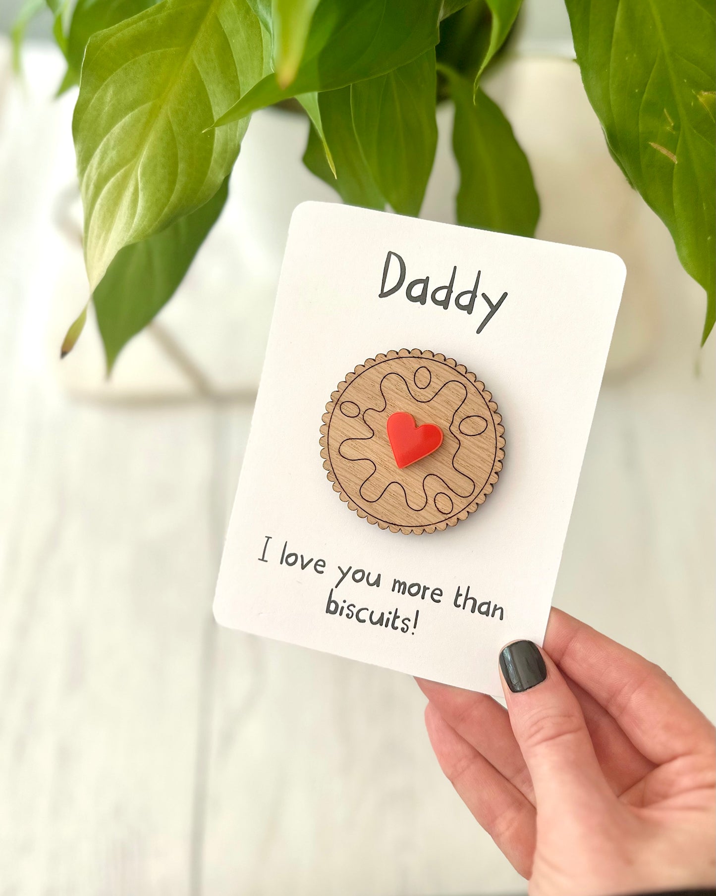 Love You More Than Biscuits Magnet