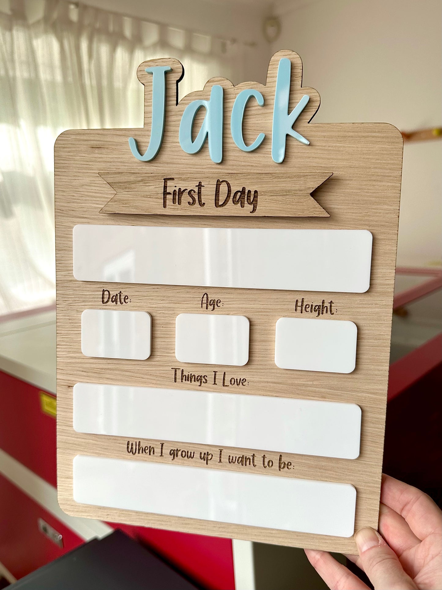 First and Last Day of School Sign