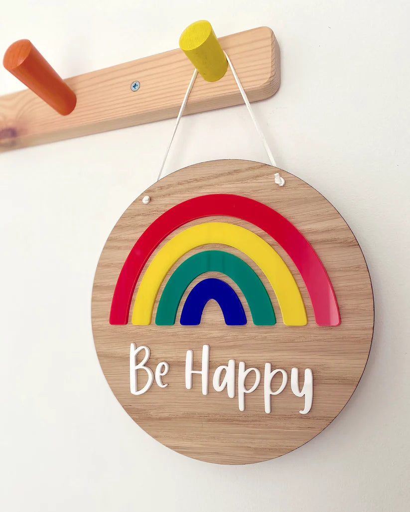 Sample Sale - Rainbow Plaque