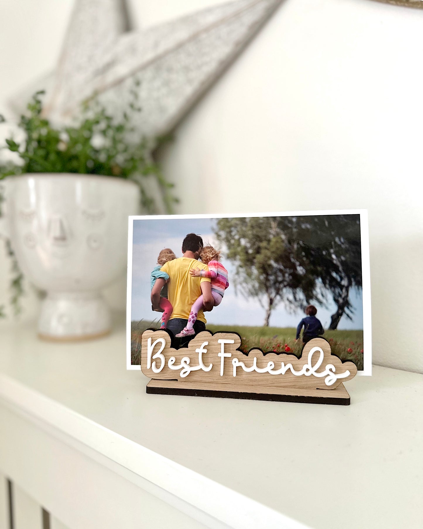 Family Freestanding Photo Frame