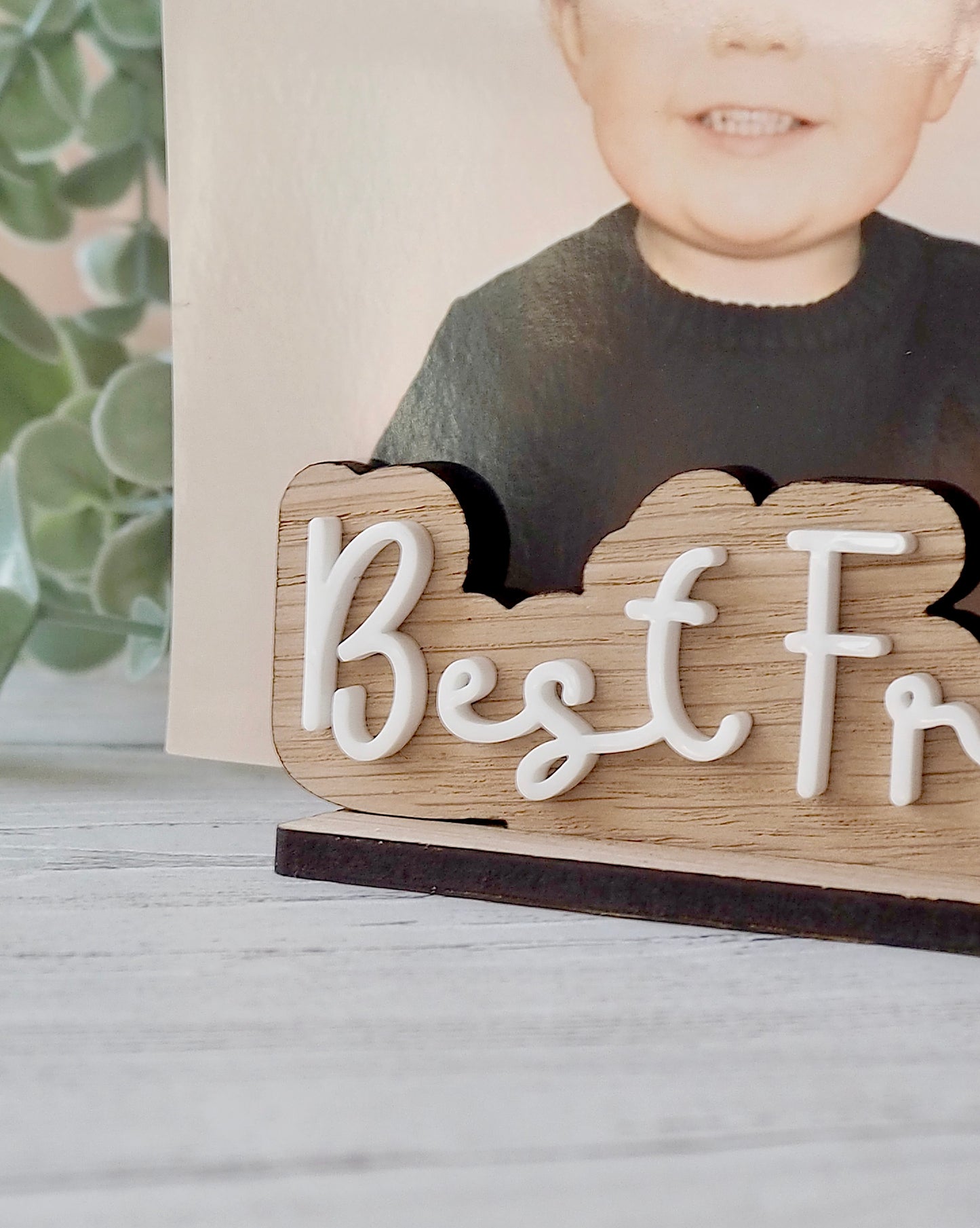 Family Freestanding Photo Frame