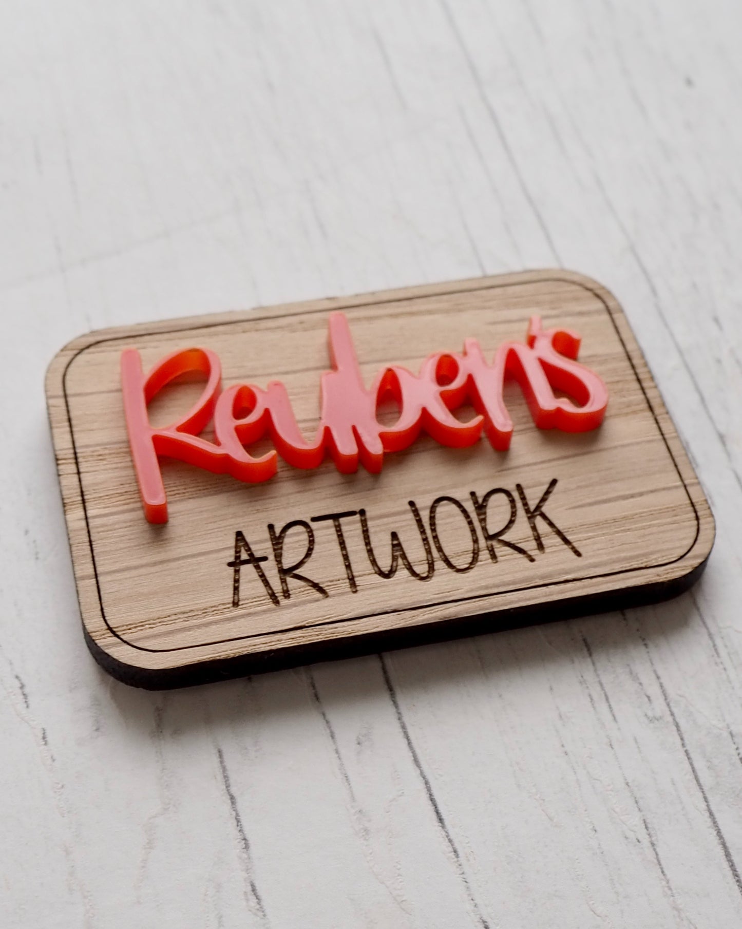 Personalised Artwork Fridge Magnet