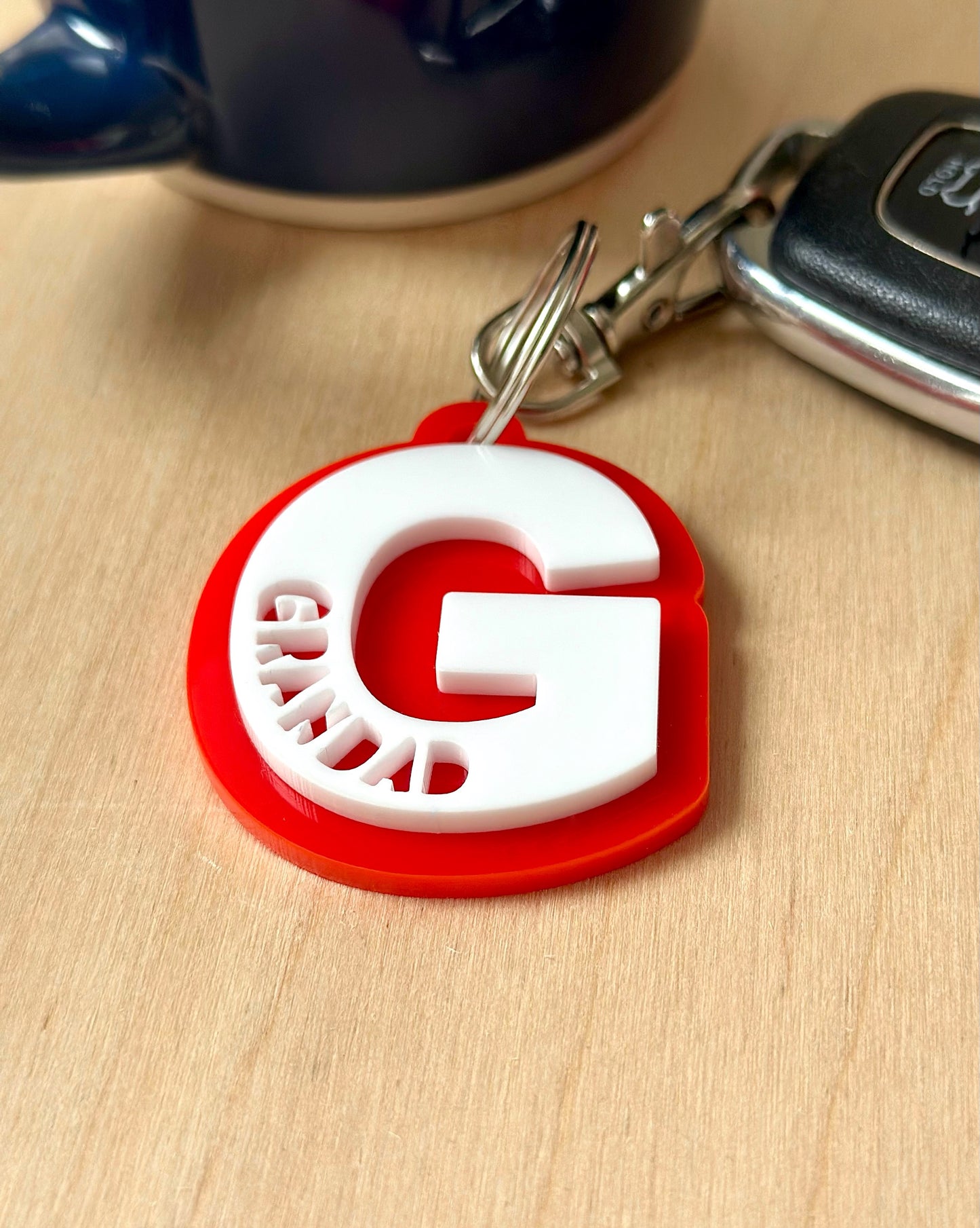 Grandparent Key Ring