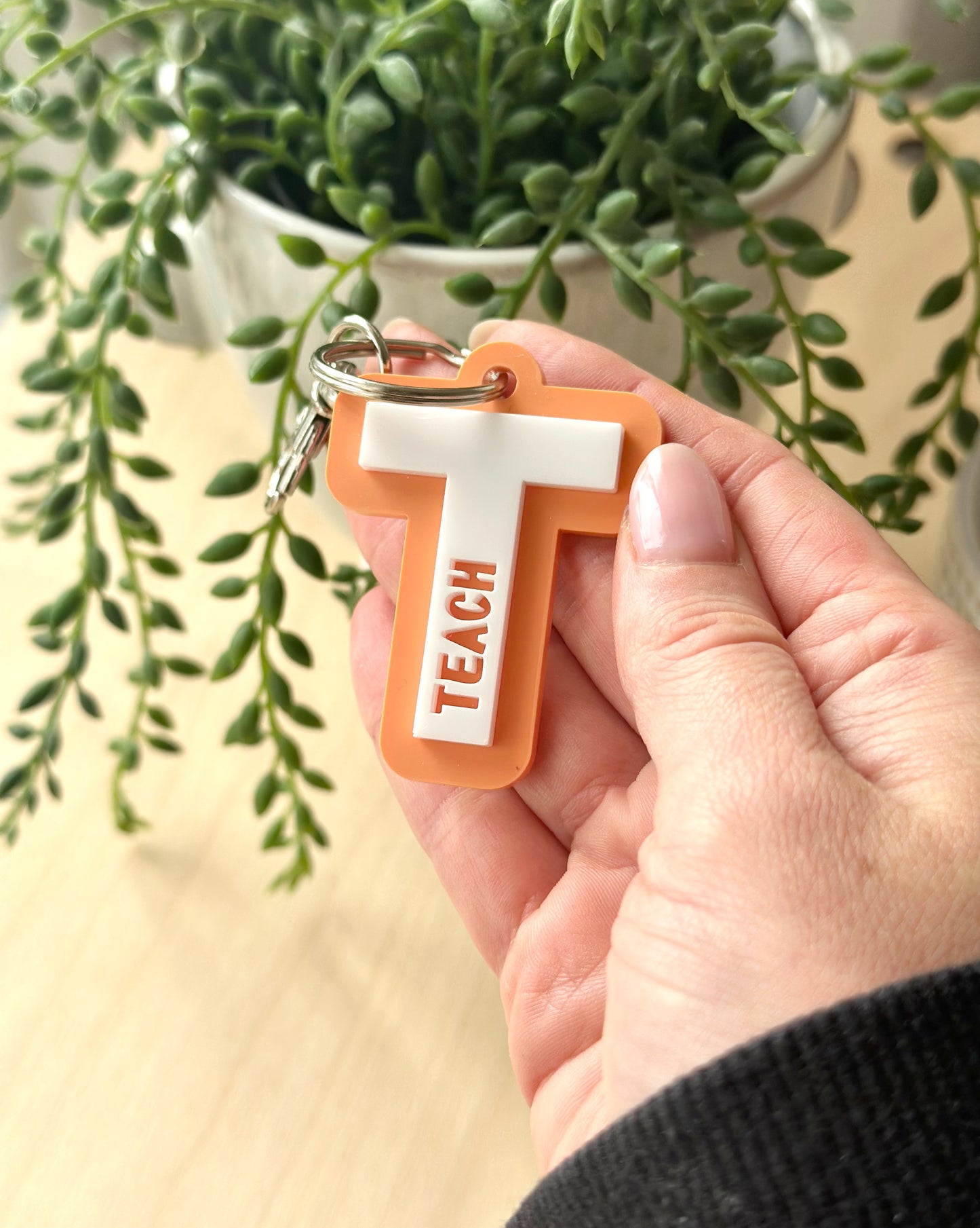Teach Key Ring