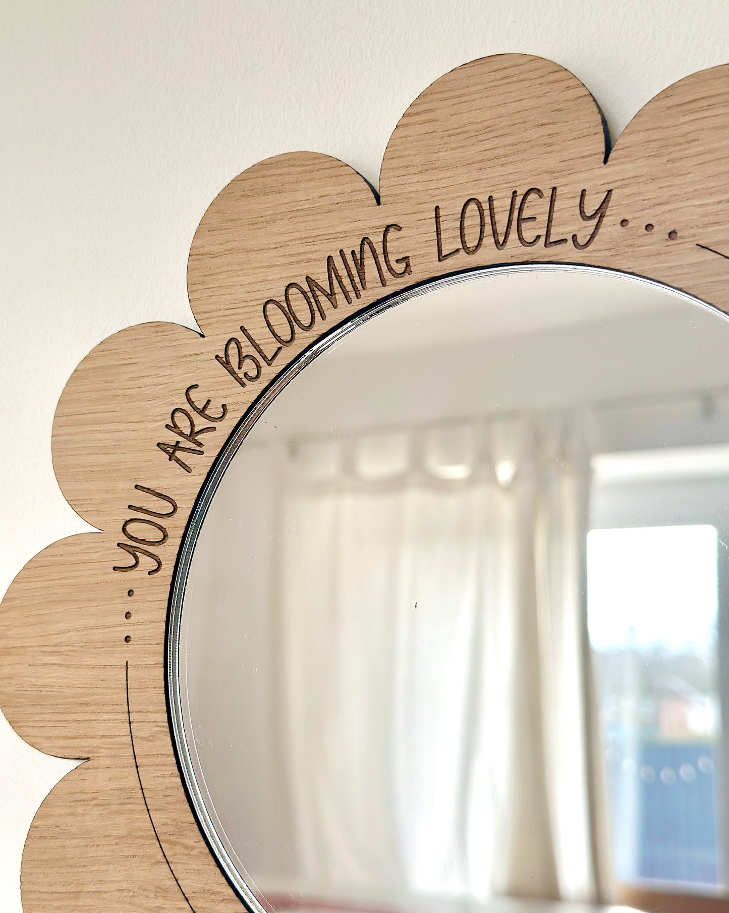 Blooming Lovely Flower Mirror