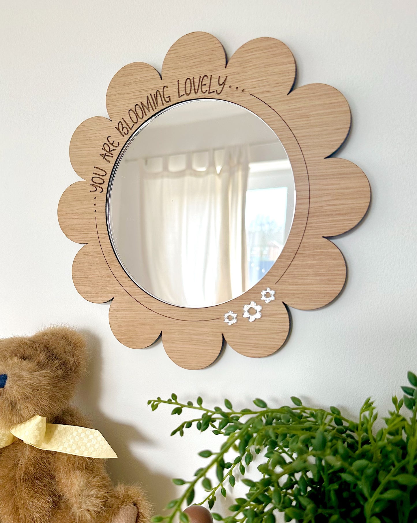 Blooming Lovely Flower Mirror