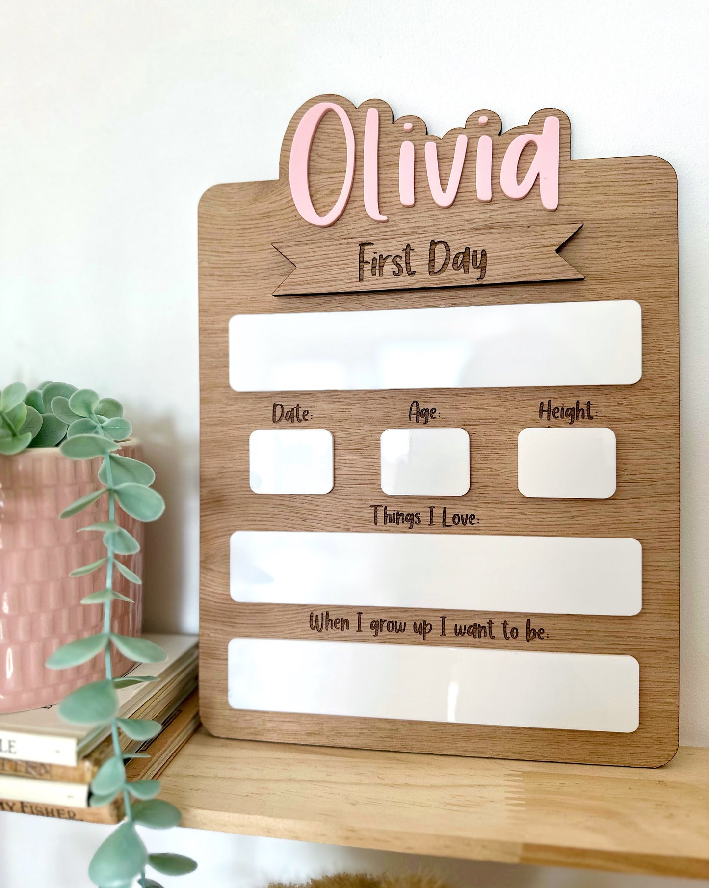 First and Last Day of School Sign