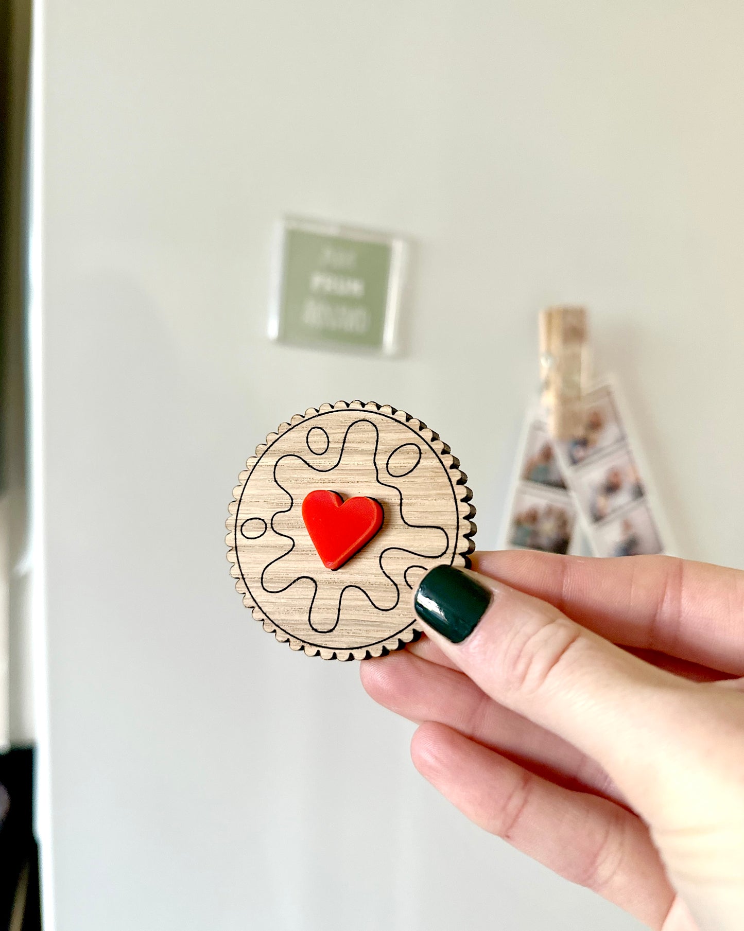 Love You More Than Biscuits Magnet