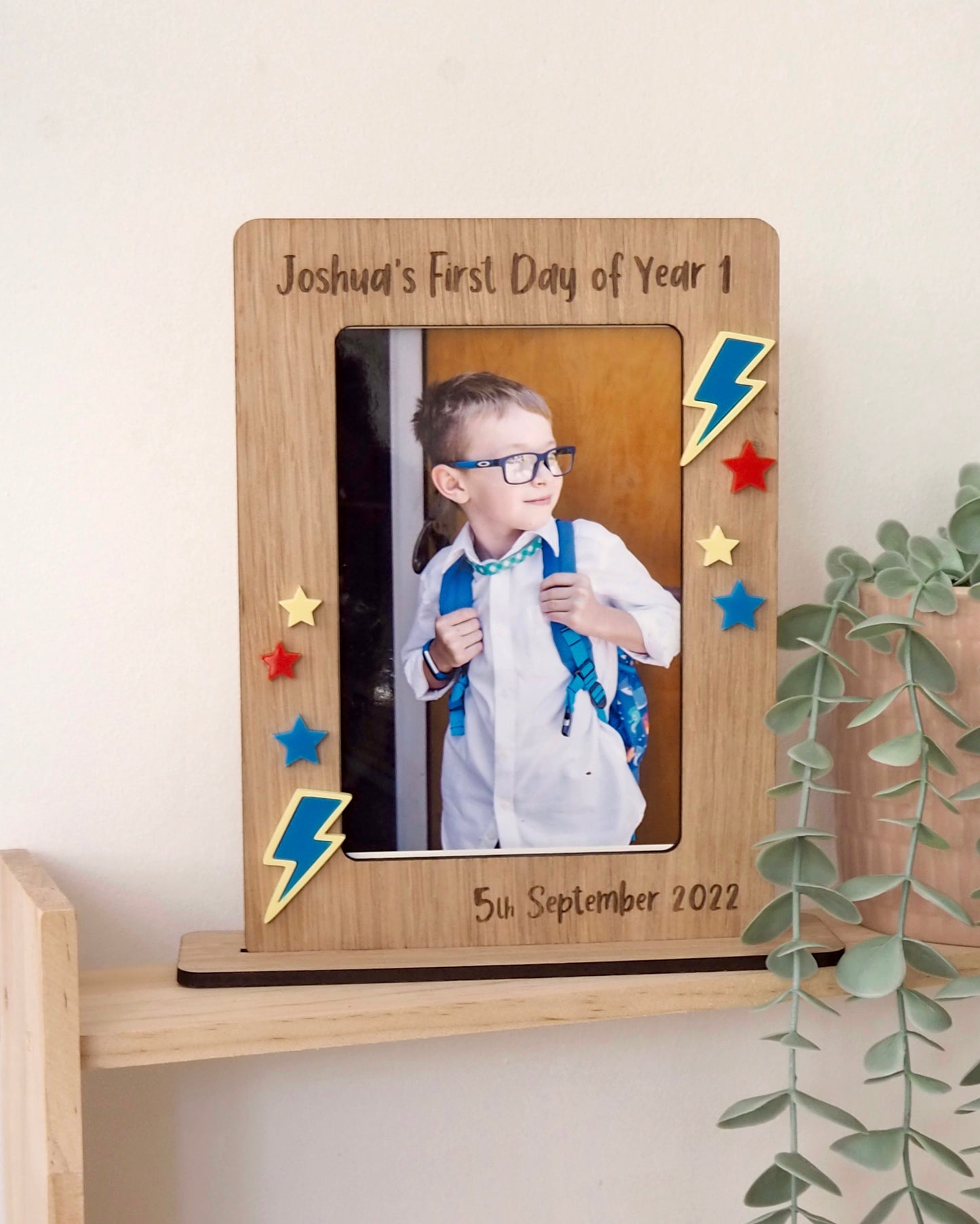 Personalised 'First Day' Photo Frame