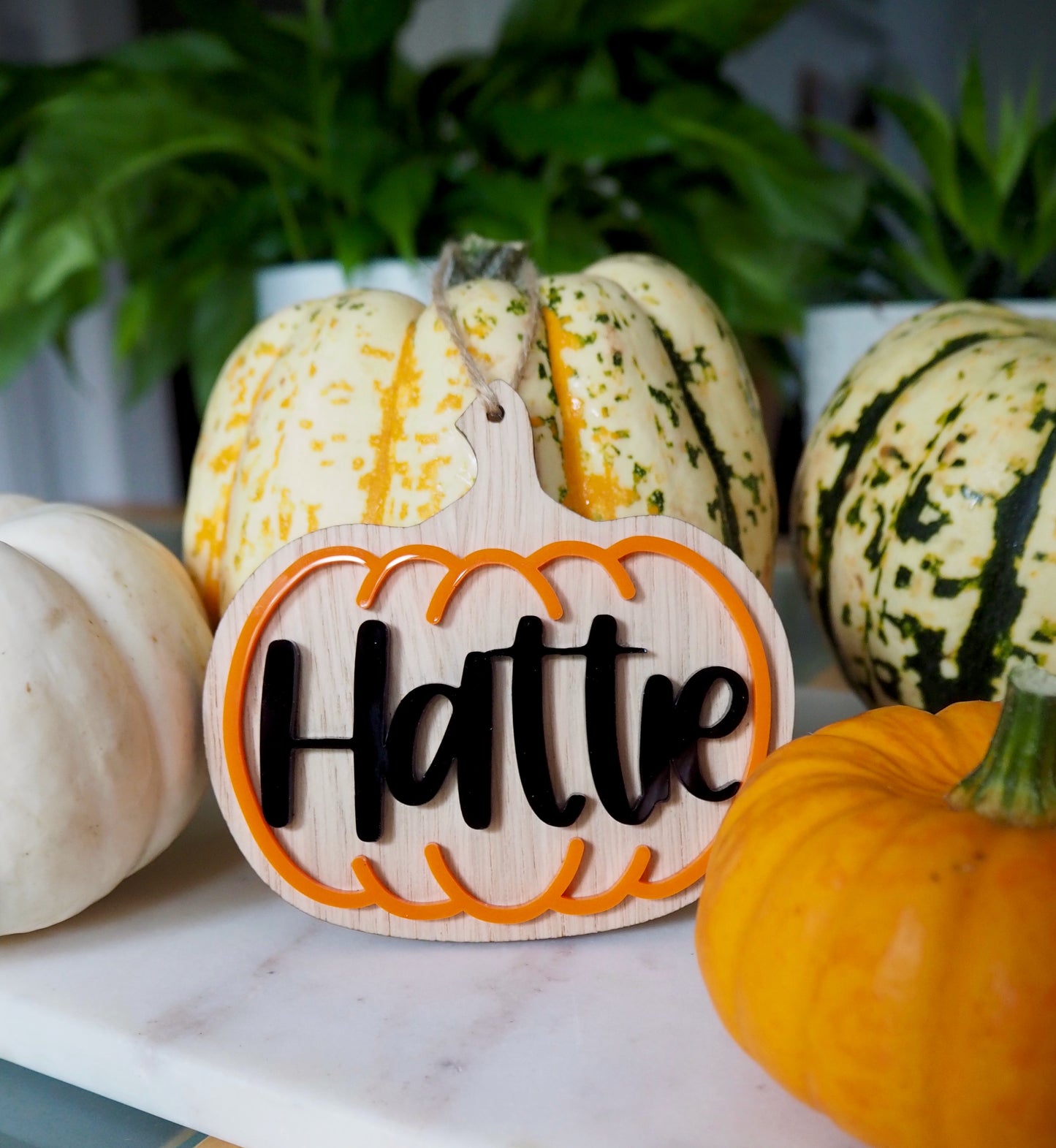 Personalised Pumpkin