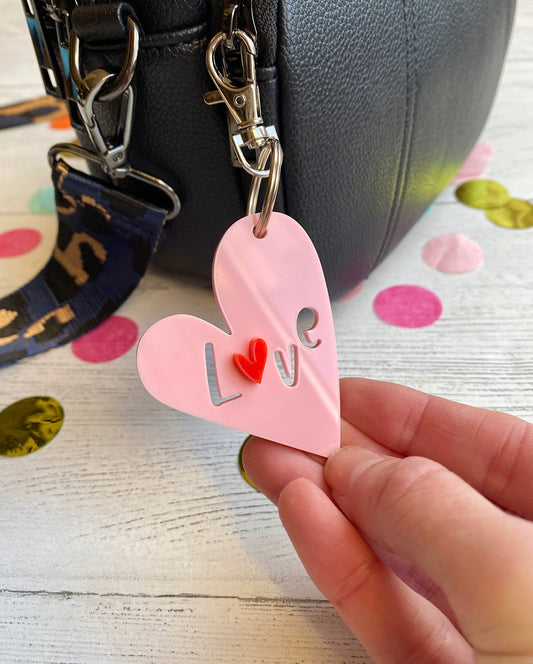 Love Heart Key Ring