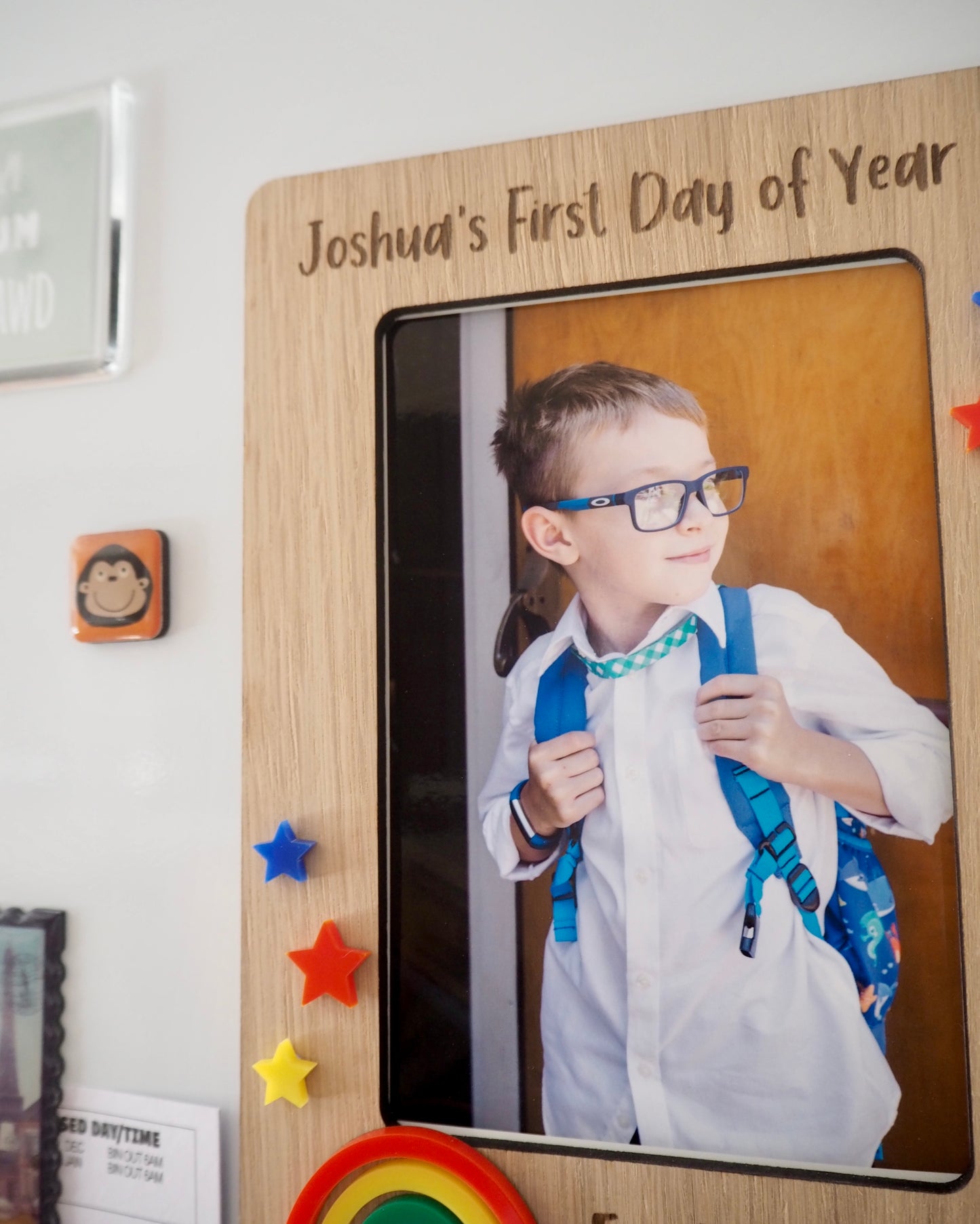 Personalised 'First Day' Photo Frame