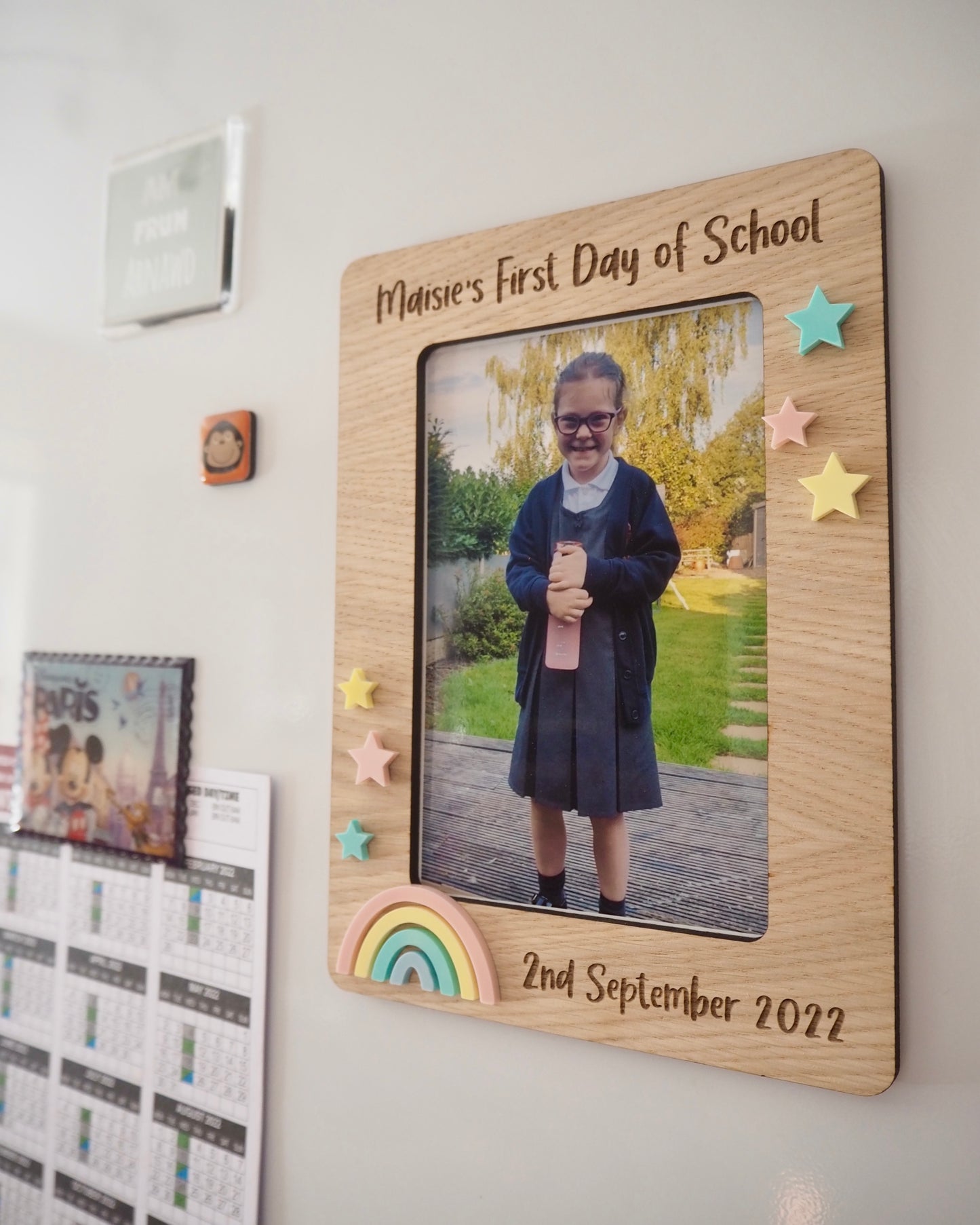 Personalised 'First Day' Photo Frame