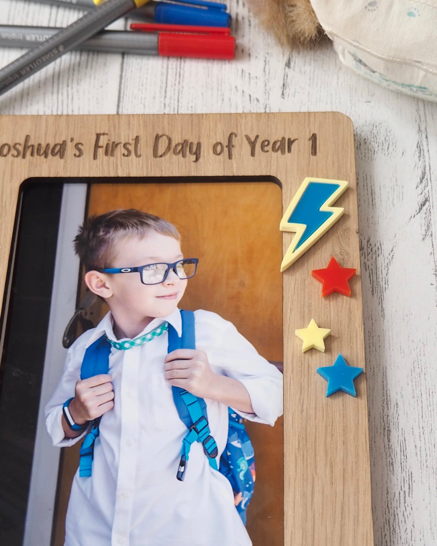 Personalised 'First Day' Photo Frame