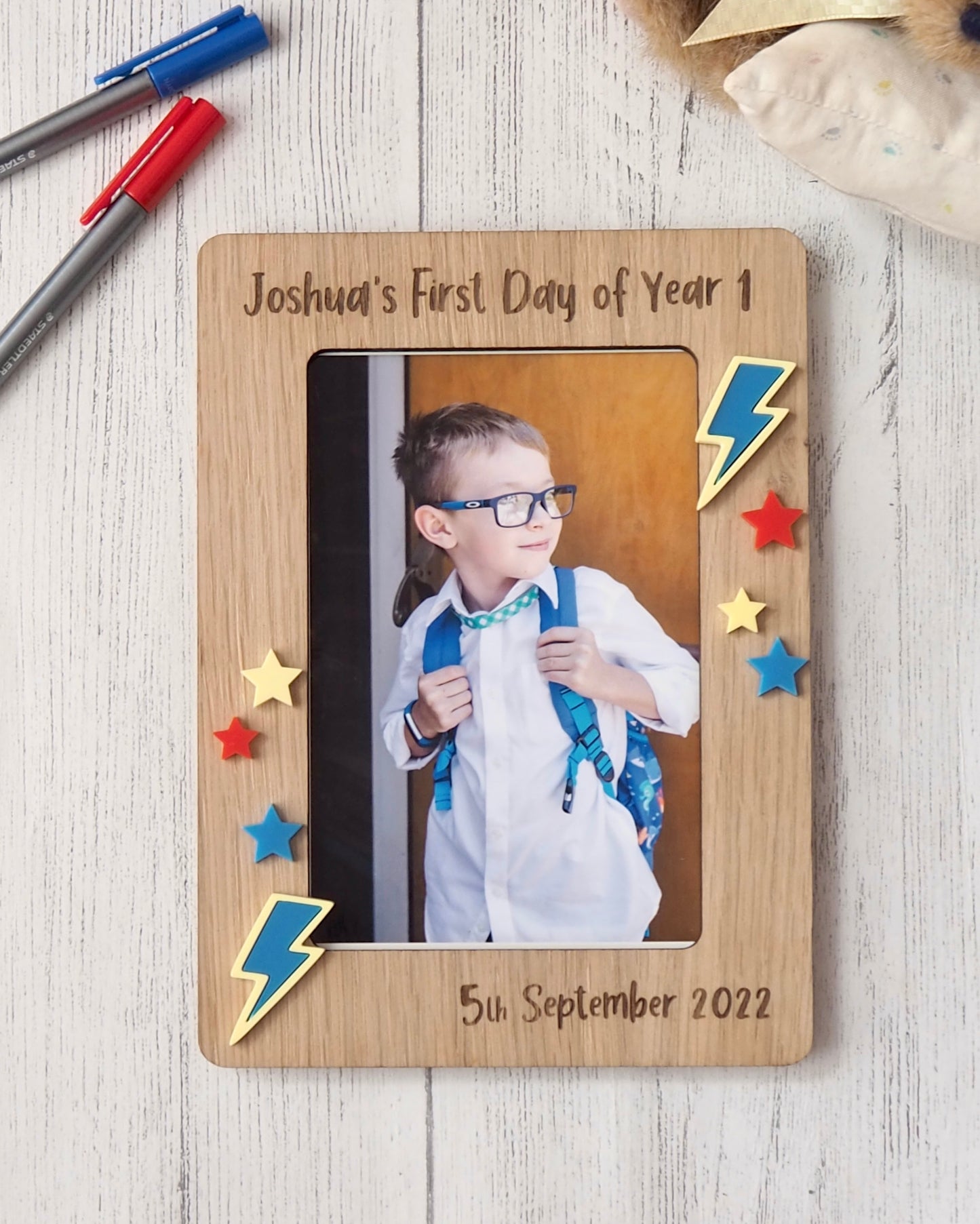 Personalised 'First Day' Photo Frame