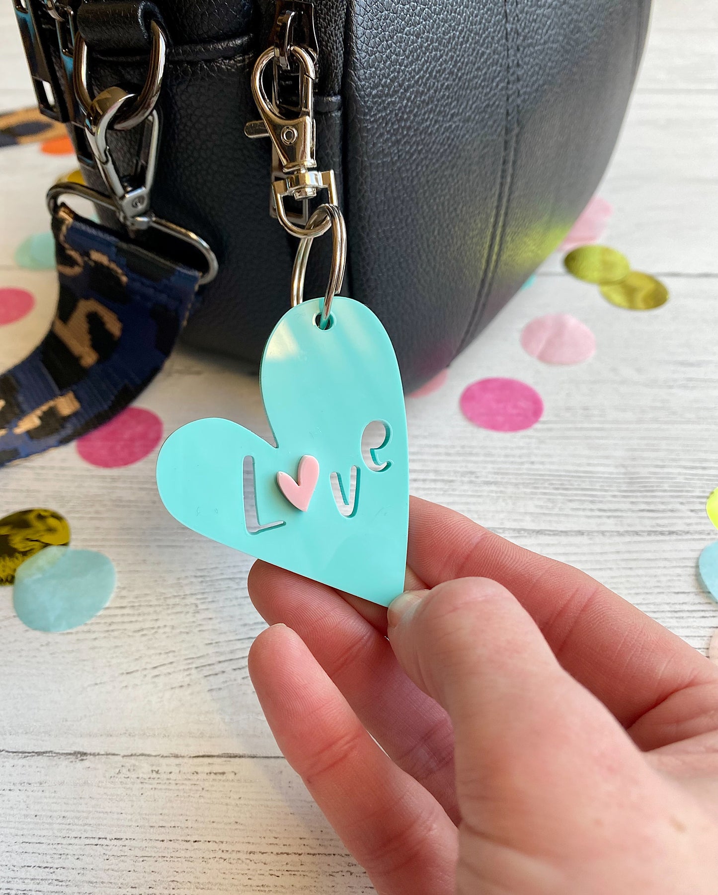 Love Heart Key Ring
