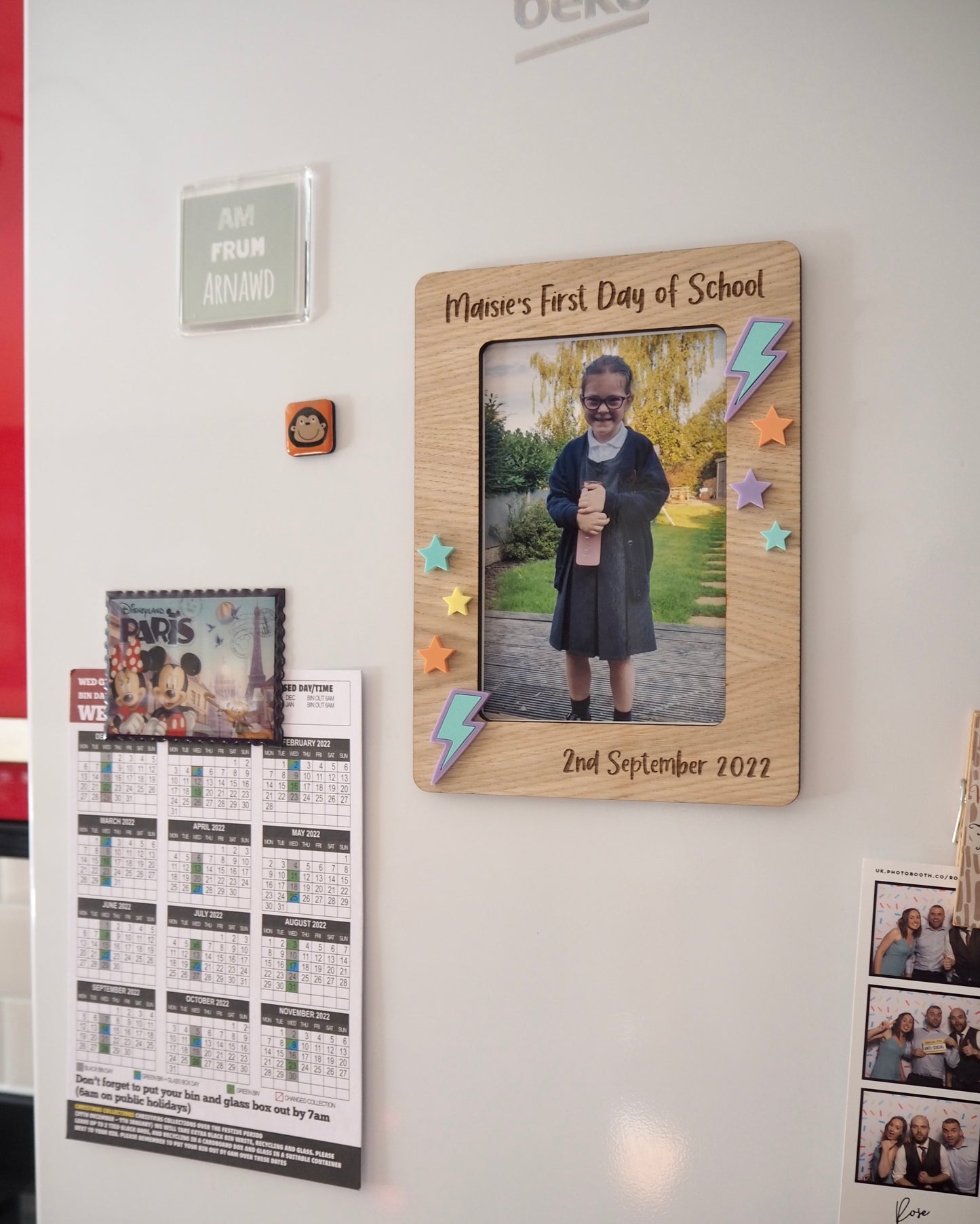 Personalised 'First Day' Photo Frame