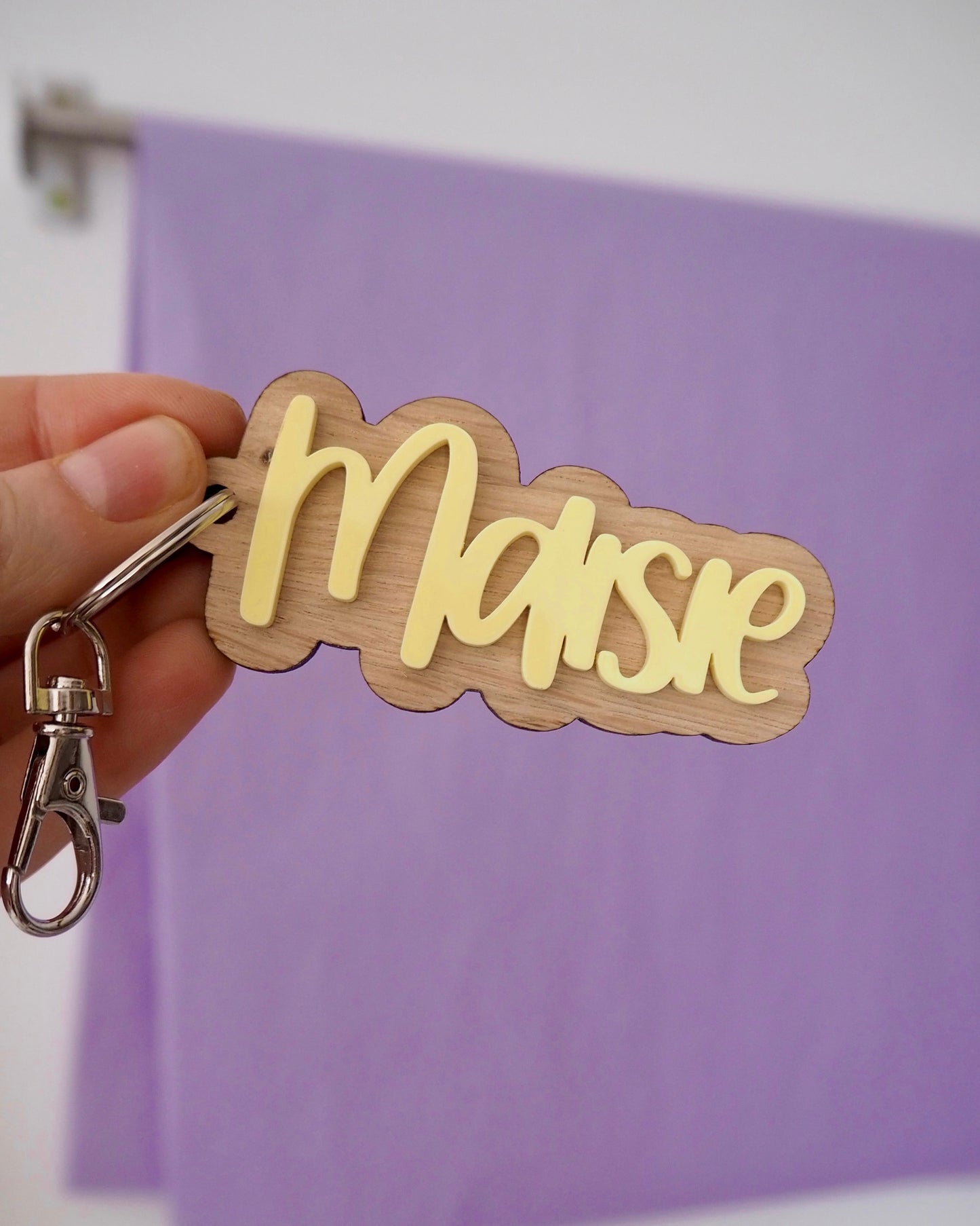 Personalised Name Key Ring