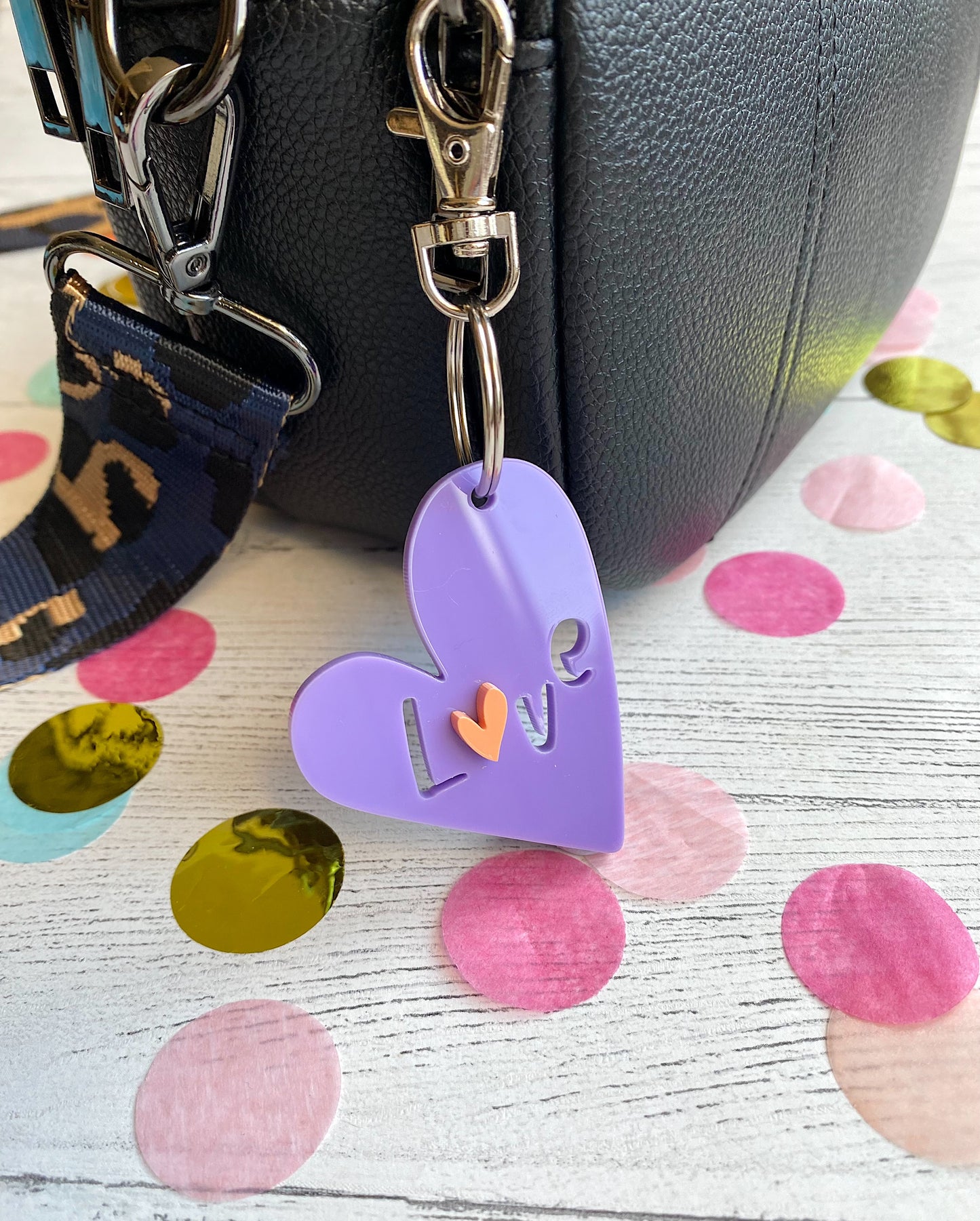 Love Heart Key Ring