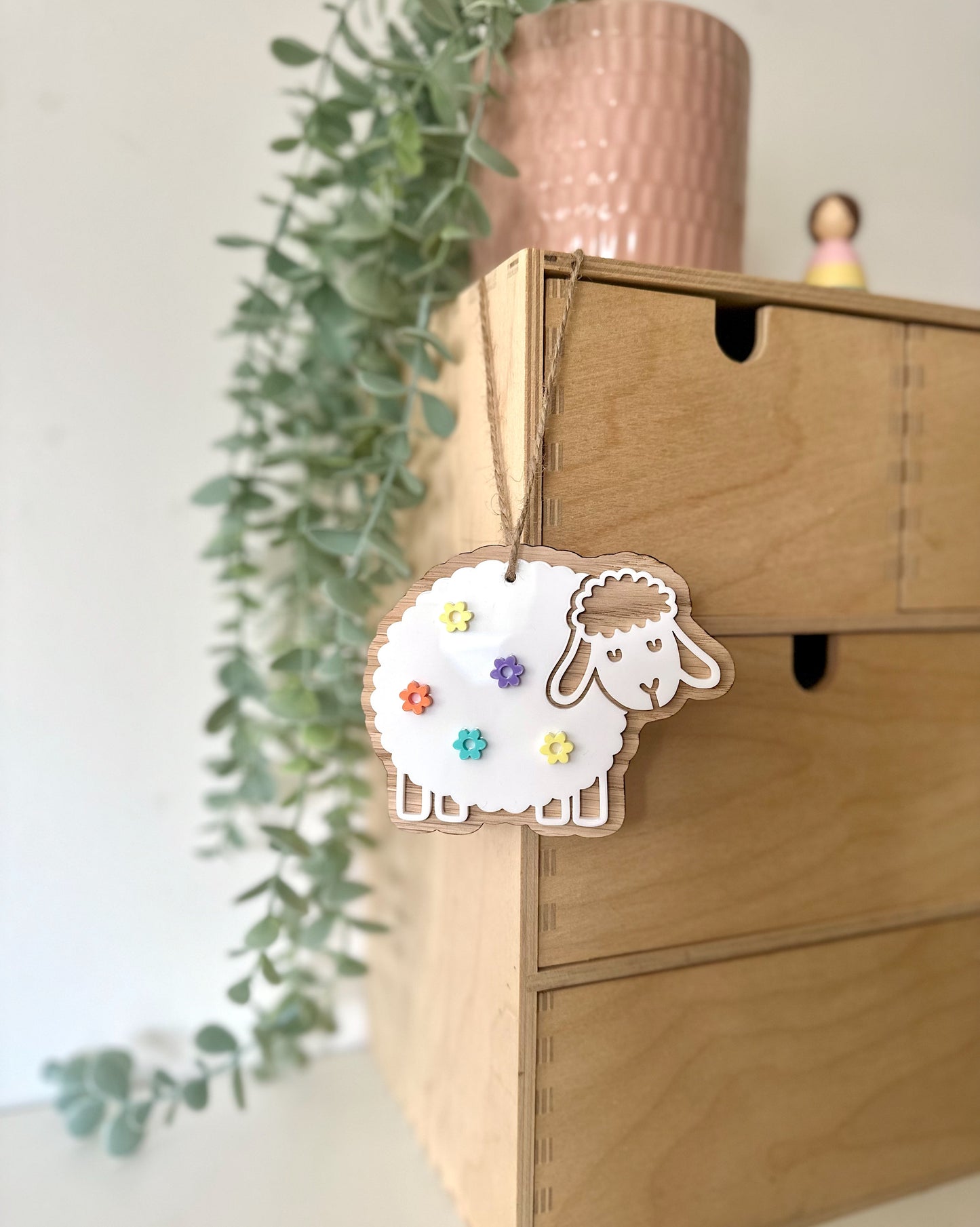 Spring Sheep Decoration