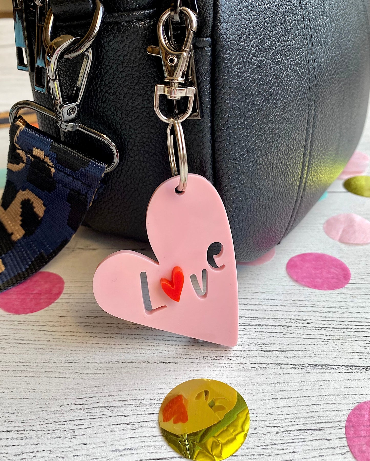 Love Heart Key Ring