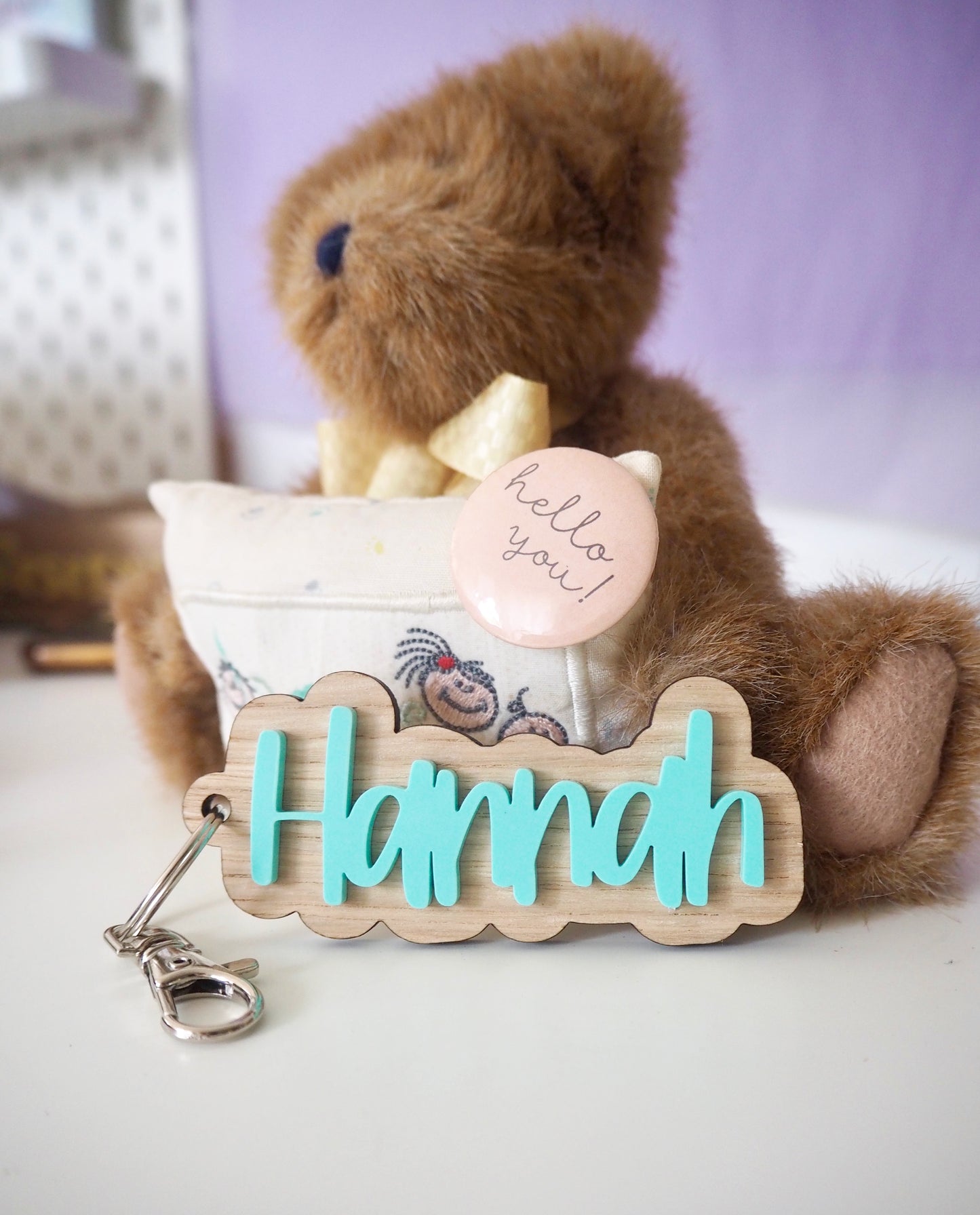 Personalised Name Key Ring