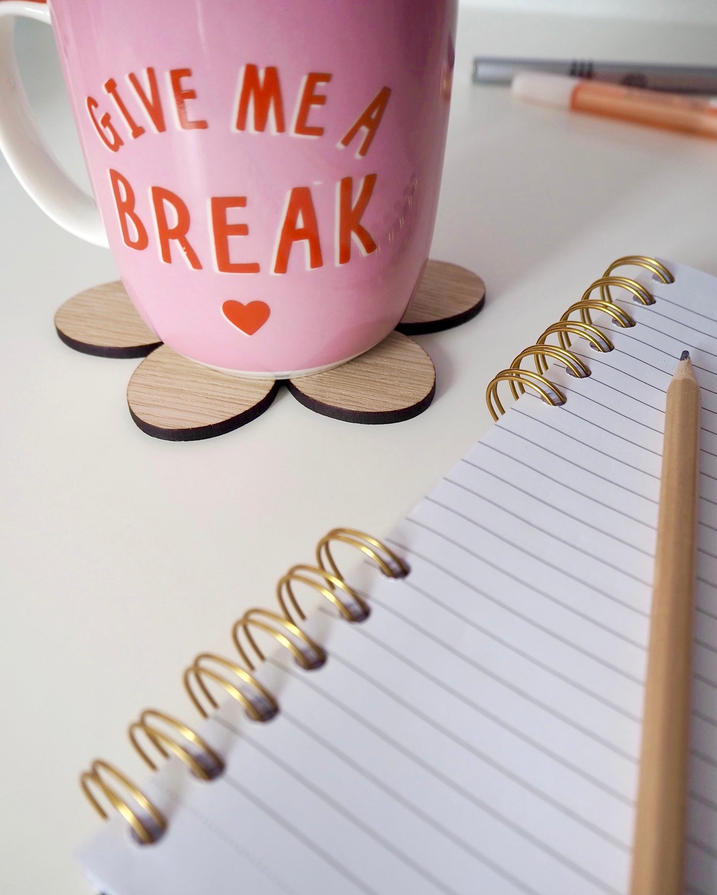Thank You For Helping Me Grow Coaster
