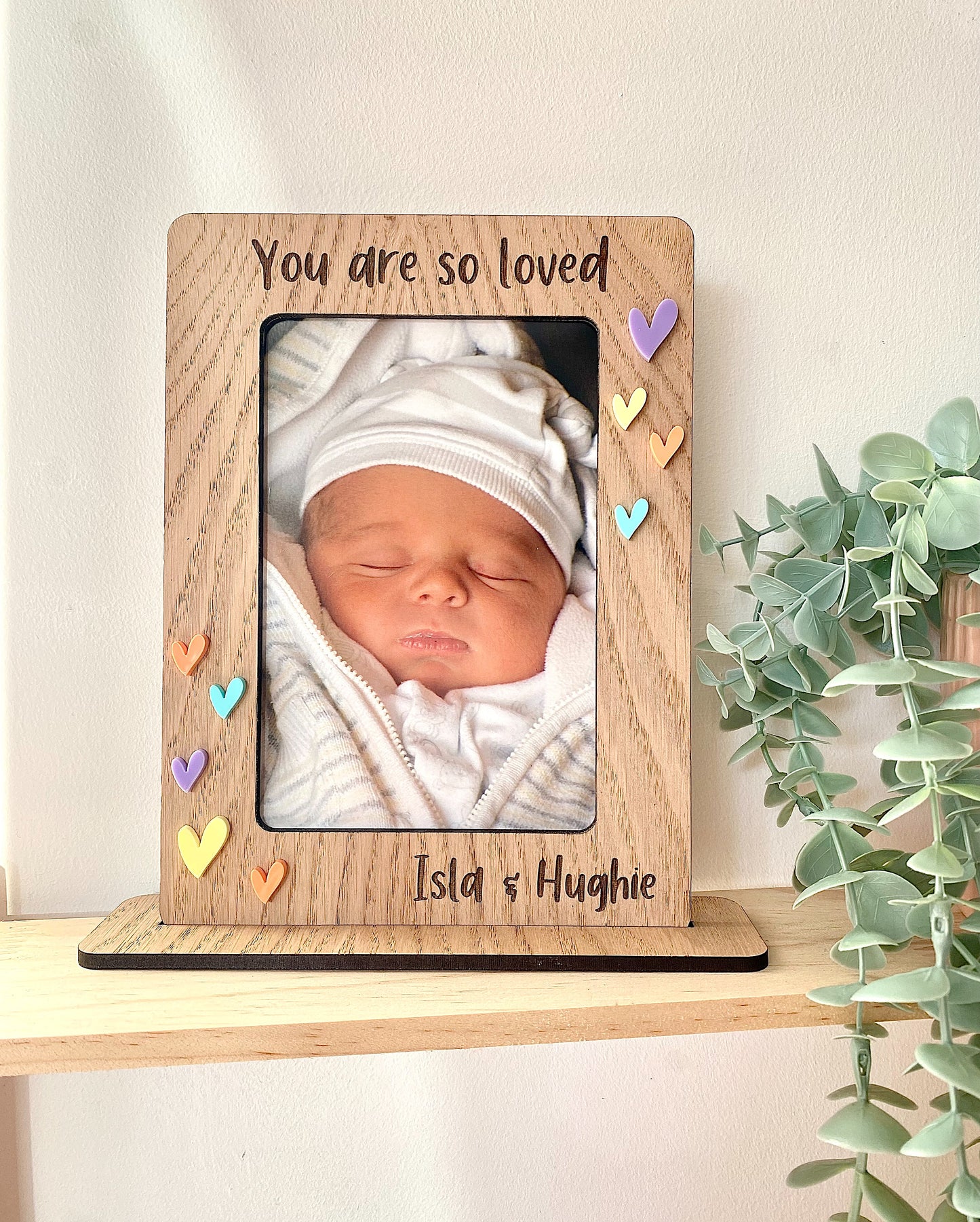 Personalised You Are So Loved Frame
