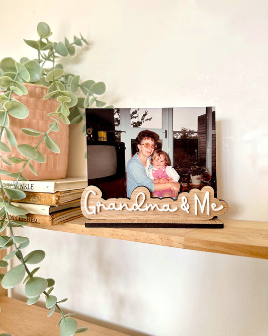 Grandparent Freestanding Photo Frame