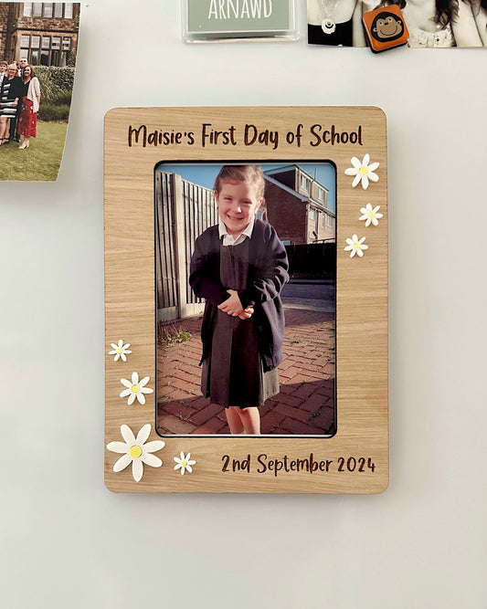 Daisy 'First Day' Photo Frame