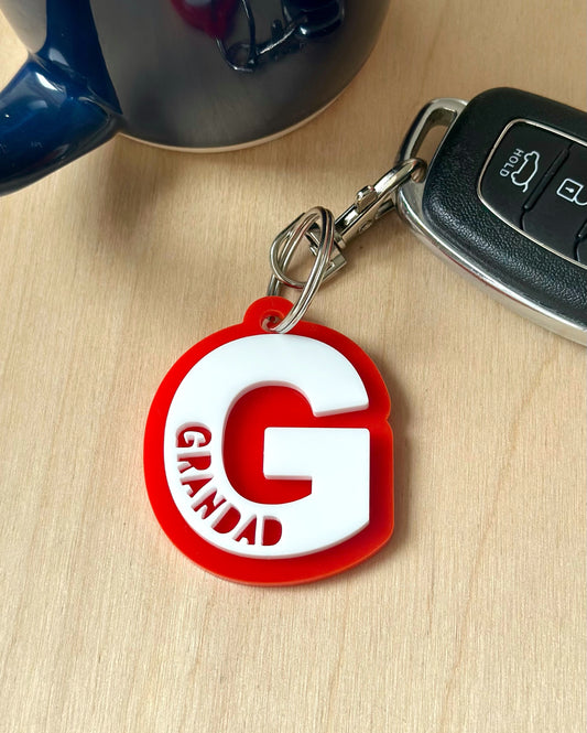 Grandparent Key Ring