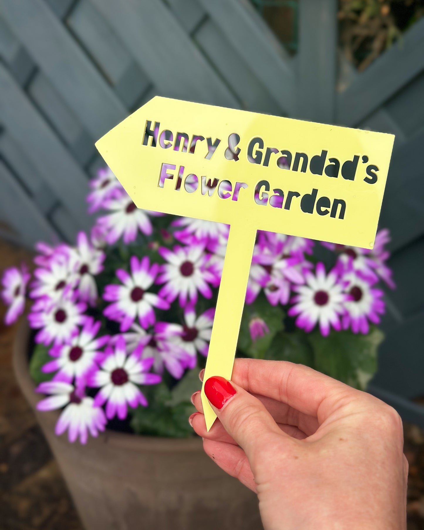 Personalised Garden Sign