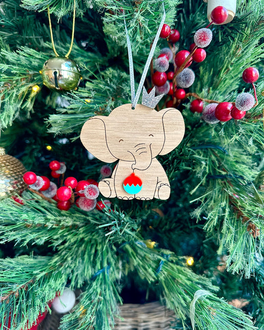 Colourful Elephant Decoration