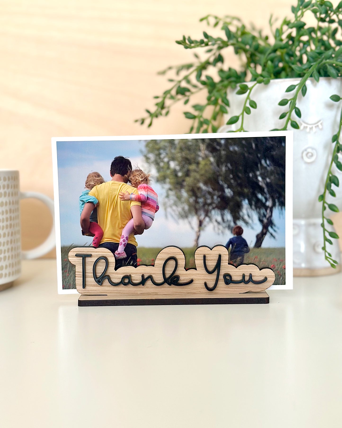 Thank You Freestanding Photo Frame