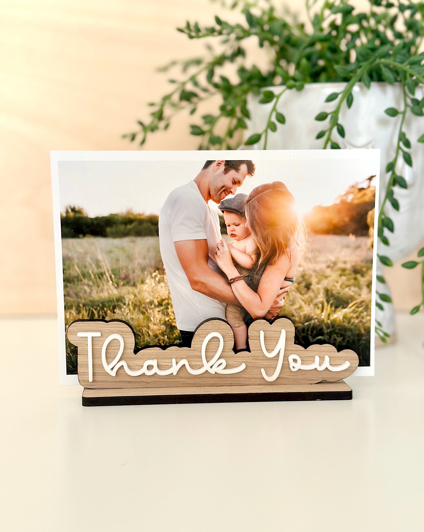 Thank You Freestanding Photo Frame