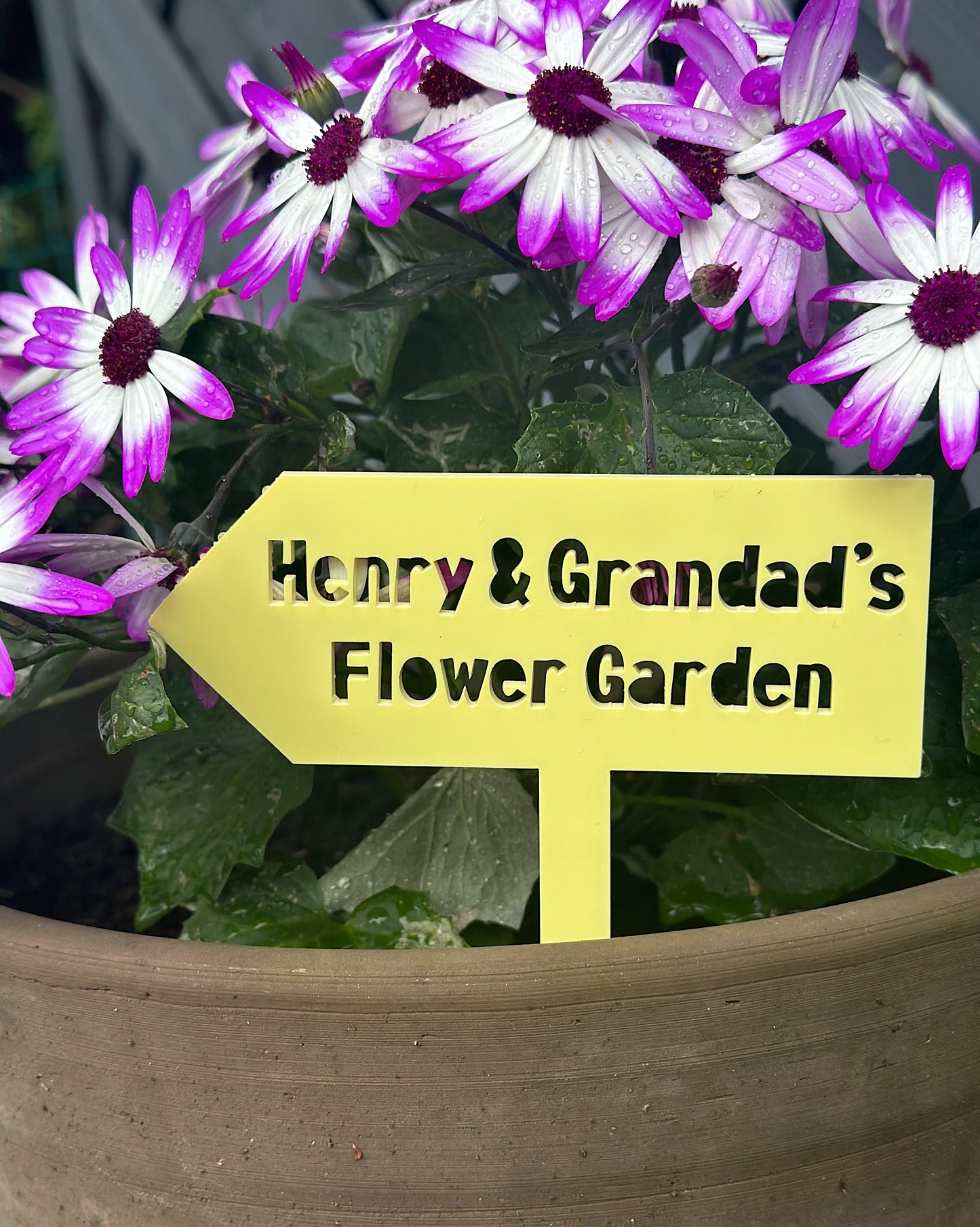 Personalised Garden Sign