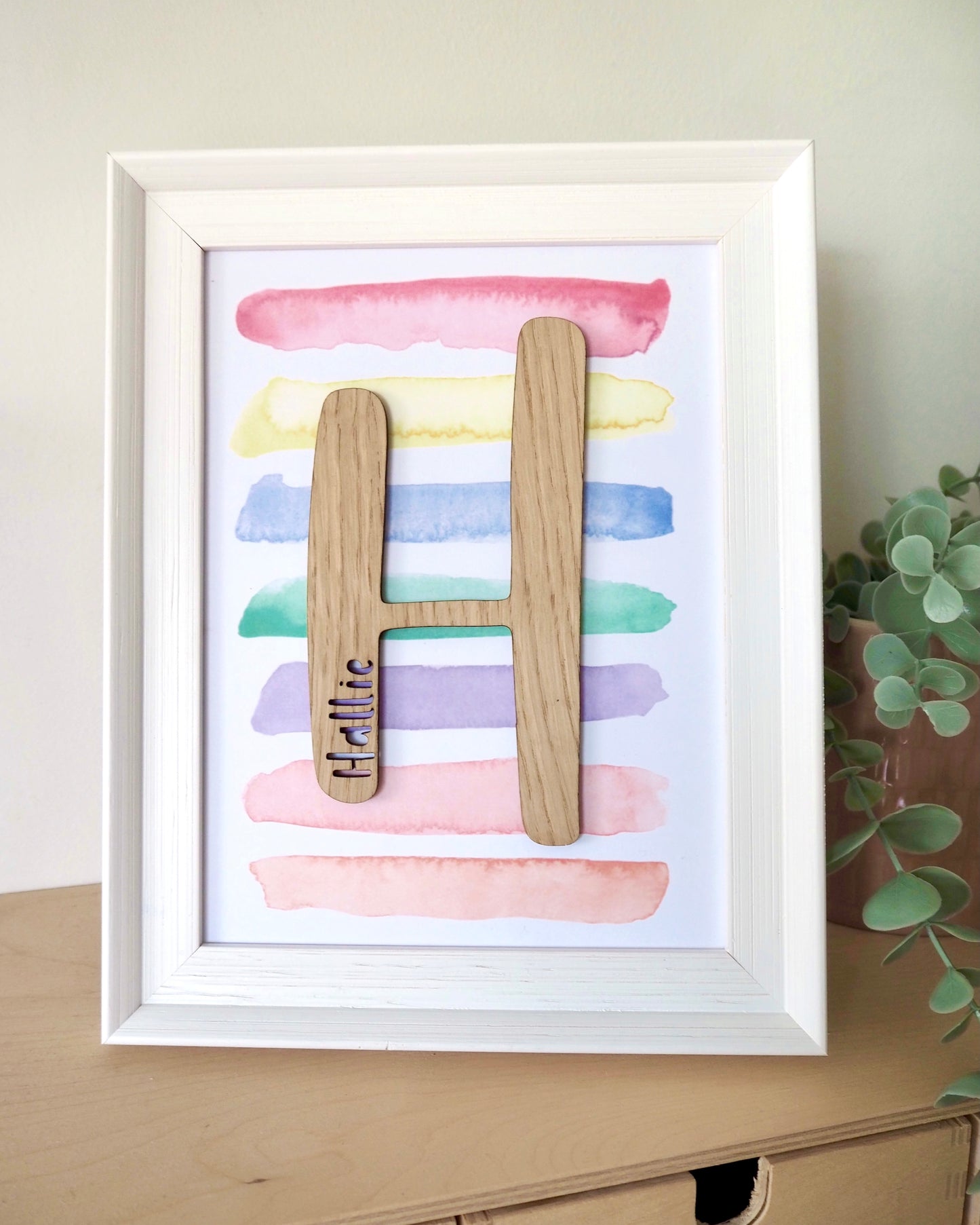 Personalised Watercolour Print