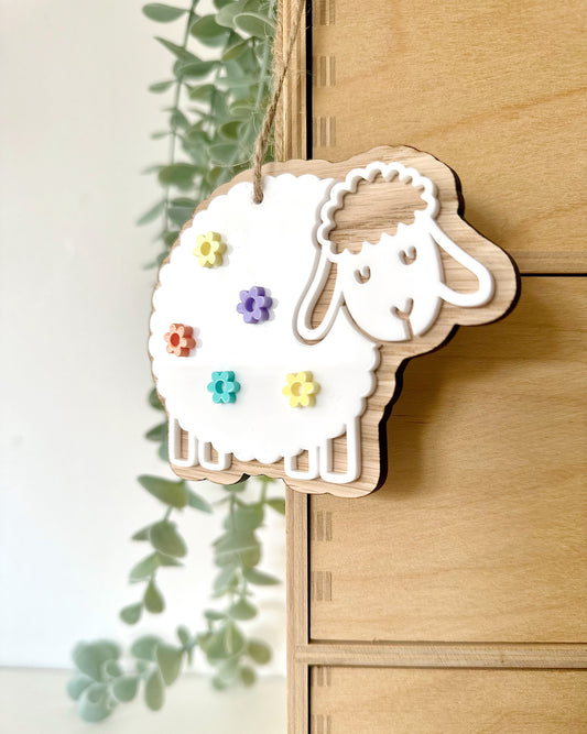 Spring Sheep Decoration