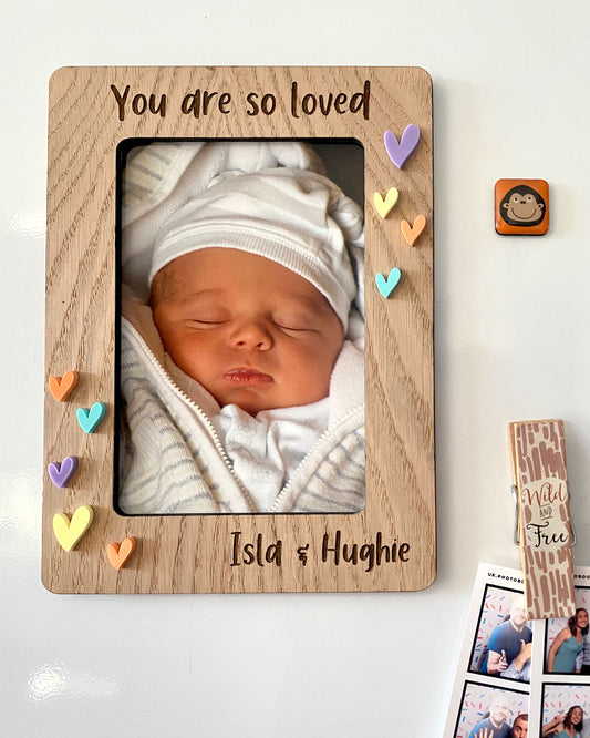 Personalised You Are So Loved Frame
