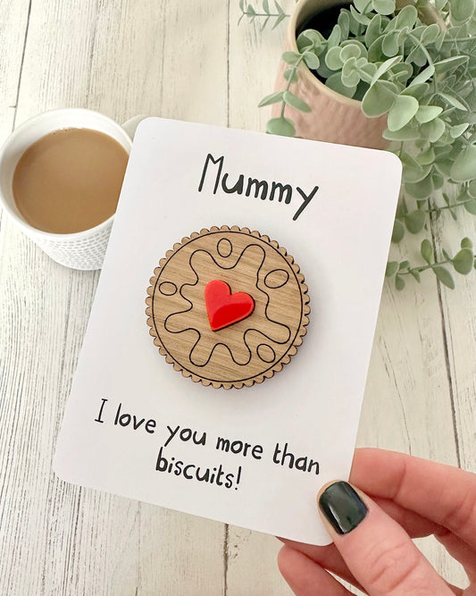Love You More Than Biscuits Magnet