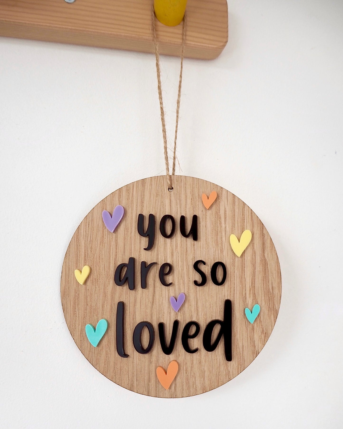 You Are So Loved Mini Plaque